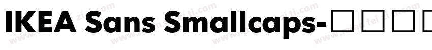 IKEA Sans Smallcaps字体转换